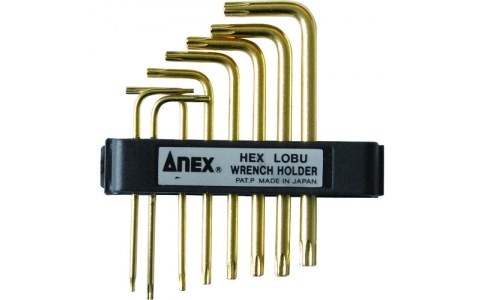 アネックスツール（株）  638  アネックス　Ｌ型ヘクスローブレンチ穴付８本組