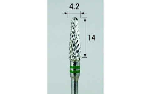 アルゴファイルジャパン（株）  CCC2036  アルゴファイル　超硬カッターミディアムクロスカットカーバイドバー