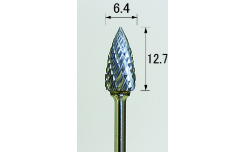 アルゴファイルジャパン（株）  CDC2004  アルゴファイル　超硬カッターダブルカットカーバイドバー