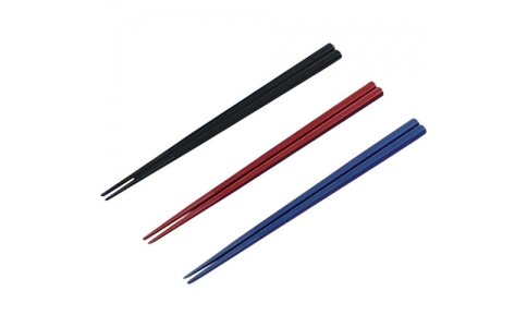 蝶プラ工業（株）  211233  蝶プラ　金剛箸　２１．５ｃｍ（バラ）ブルー