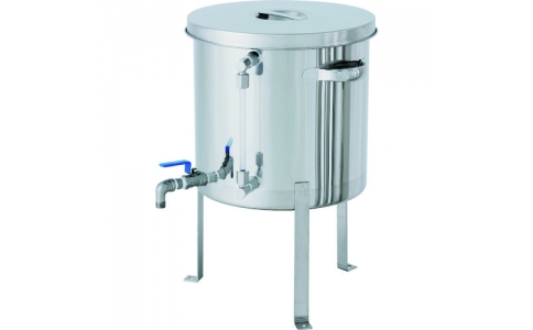 日東金属工業（株）  STV-LV-FL-30  日東　レベル計・バルブ付汎用容器　脚付　２０Ｌ