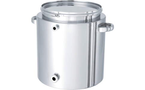 日東金属工業（株）  KTT-CTL-J-30  日東　ステンレス片テーパー型バンド式ジャケット容器２０Ｌ