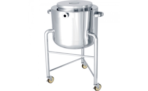 日東金属工業(株)  DT-ST-TJJ-L-30  日東 鏡板型耐圧ジャケット汎用容器 断熱槽・脚付 20L