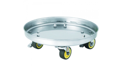 日東金属工業（株）  KMSD-36  日東　帯電防止車輪付運搬用ステンレス台車（ＳＵＳウレタン車）　３６サイズ用