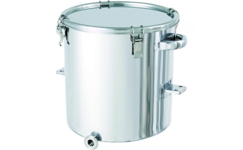 日東金属工業(株)  KTT-CTH-BRK-39  日東 片テーパー型密閉容器(クリップ式) ブラケット付 45L