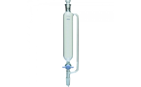 東京硝子器械（株）  079-13-74-13  ＴＧＫ　透明摺合円筒分液ロート平栓側管１００ｍＬ１５－１５