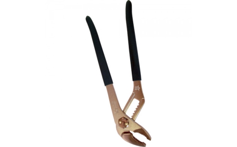 （株）スーパーツール  GWS250H  スーパー　ウォーターポンププライヤ（ＪＩＳ）ばね付タイプ（８段階調節型）