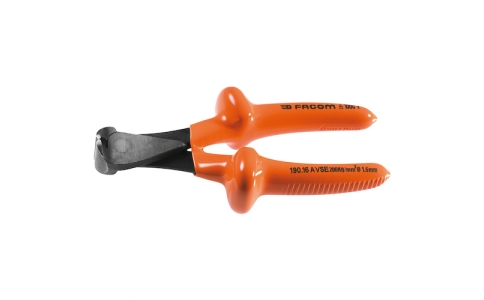 ＦＡＣＯＭ社  190.16AVSE  ＦＡＣＯＭ　絶縁工具　強力エンドニッパ　１６５ｍｍ