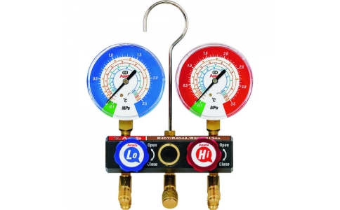 アサダ（株）  AI112C  アサダ　Ｒ４０７Ｃ、Ｒ４０４Ａ、Ｒ５０７Ａ、Ｒ１３４ａＡＤマニホールドキット