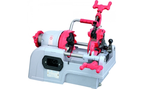 レッキス工業（株）  F25A3  ＲＥＸ　２０５１２５　自動切上ダイヘッド付パイプマシン　Ｆ２５Ａ３