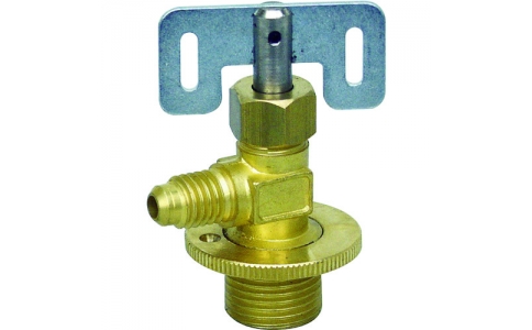 アサダ（株）  Y04100A  アサダ　Ｒ１３４ａ用サービス缶バルブ