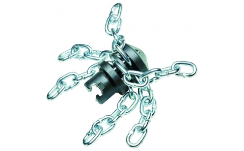 Ｒｉｄｇｅ　Ｔｏｏｌ　Ｃｏｍｐａｎｙ  62940  ＲＩＤＧＩＤ　排水管掃除機用パーツ　チェーンノッカー（内径１００ｍｍ用）　Ｔ‐１１４