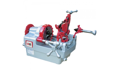 レッキス工業（株）  NS50A3  ＲＥＸ　自動切上ダイヘッド付パイプマシン　ＮＳ５０Ａ３