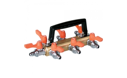 アサダ（株）  TF039  アサダ　ヘッダー　バルブ付