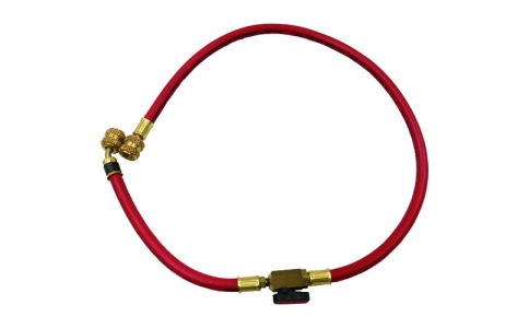 ＢＢＫテクノロジーズ（株）  HP3JLR  ＢＢＫ　インラインバルブホース（Ｒ４１０Ａ：　９０ｃｍ　赤）