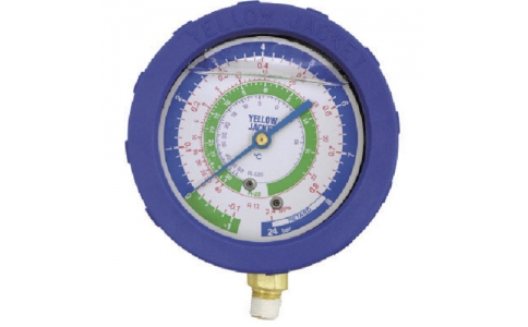 アサダ（株）  4991756184693  アサダ　Ｒ１２等用マニホールドゲージ　低圧連成計　φ８０ｍｍ　グリセリン入