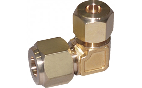 フローバル（株）  KL-083 N  フローバル　冷媒フレアージョイント　径違いエルボＮ付　０７２０１６８３