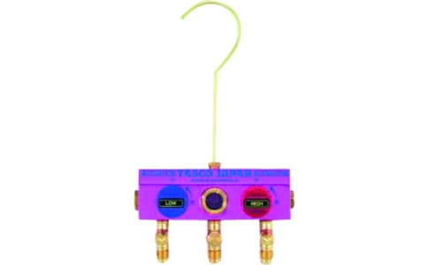 （株）イチネンＴＡＳＣＯ  TA122K-11  タスコ　Ｒ４１０Ａ　Ｒ３２用　ボールバルブ式マニホールドボディ