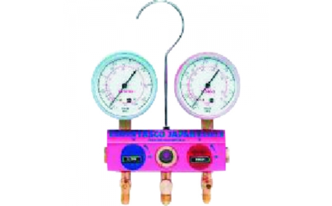 （株）イチネンＴＡＳＣＯ  TA122GV-2  タスコ　Ｒ４１０Ａ　Ｒ３２用　ボールバルブ式マニホールドボディ