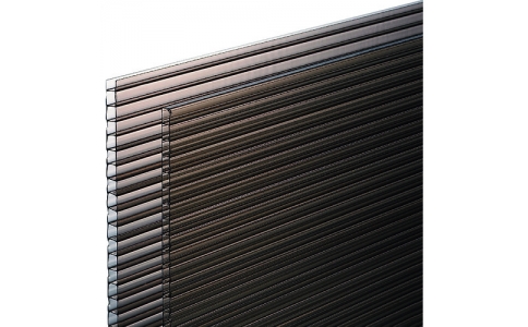 （株）光  KTP940W-2-2  光　ポリカ中空ボード４５０×９００×４ｍｍブラウンスモーク２枚入