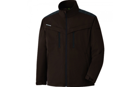 ミドリ安全（株）  VE2004-UE-4L  ミドリ安全　ＶＥＲＤＥＸＣＥＬ　ストレッチ防寒ジャンパー　ＶＥ２００４　上　ブラウン　４Ｌ