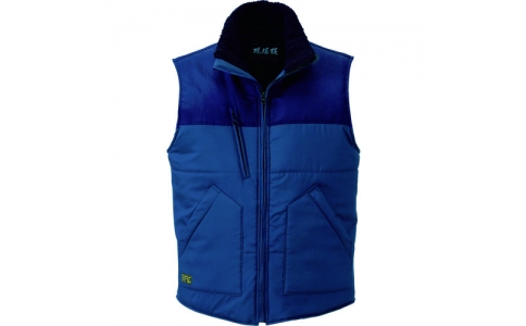 （株）ジーベック  223-10-M  ジーベック　２２３　現場服　防寒ベスト　Ｍ　紺