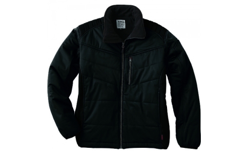 （株）サンエス  BO31600-9-5L  サンエス　ストレッチ防寒ブルゾン　ブラックＸブラック色　５Ｌサイズ