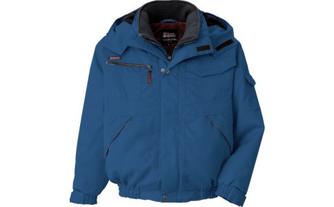 （株）コーコス信岡  A-2760-6-4L  コーコス　防寒ブルゾンＡ－２７６０　６　Ｄアズーリ４Ｌ