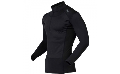 おたふく手袋（株）  JW-197-3L  おたふく　防風ハーフジップ　ハイネックシャツ　ウインドスマッシュ　３