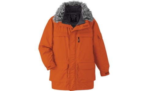 （株）コーコス信岡  A-1406-12-4L  コーコス　防寒コートＡ－１４０６　１２Ｗオレンジ４Ｌ