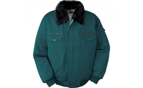 （株）コーコス信岡  9500-19-L  コーコス　パイロットジャンパー９５００　１９ＤグリーンＬ