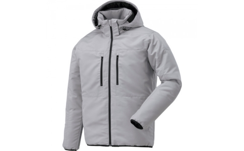 ミズノ（株）  F2JE158505-S  ミズノ　中綿防寒ブルゾン　グレー　Ｓ