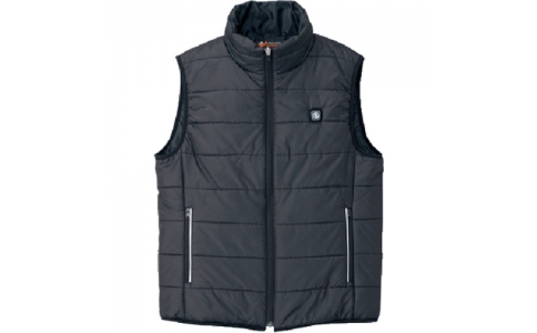 アイトス（株）  AZ8256-010-3L  アイトス　ほっとベスト　８２５６ブラック　３Ｌ