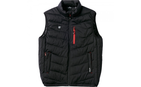 アイトス（株）  AZ8308-010-L  アイトス　【今季完売】襟付きヒーターベスト　ブラック　Ｌ