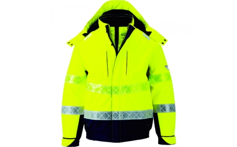 （株）ジーベック  802-80-M  ジーベック　８０２　高視認防水防寒ブルゾン　Ｍ　イエロー