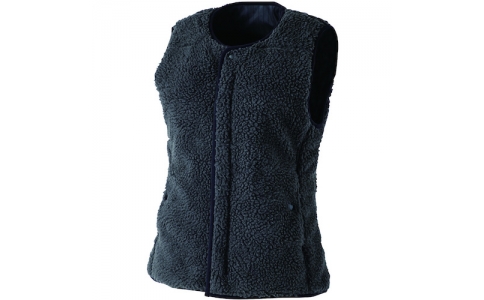ＣＵＣ（株）  500002-34-S  ＣＨＵＳＡＮ　電熱レディース　ボアフリースベスト　チャコールグレー　Ｓ