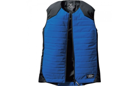 （株）バートル  3214-47-M  バ－トル　ＴＣベスト　３２１４－４７－Ｍ　サーフブルー