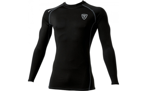 （株）ジーベック  6640-90-M  ジーベック　長袖コンプレッション６６４０－９０－Ｍ