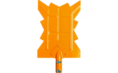 （有）浅野木工所  24001  浅野木工所　除雪用品　スリーＶ（鉄）　頭