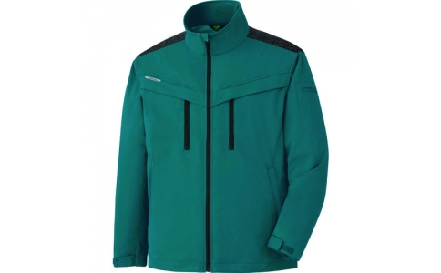 ミドリ安全（株）  VE2006-UE-S  ミドリ安全　ＶＥＲＤＥＸＣＥＬ　ストレッチ防寒ジャンパー　ＶＥ２００６　上　グリーン　Ｓ