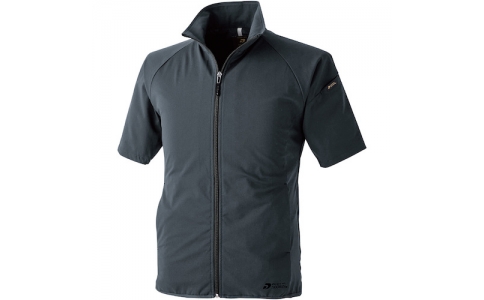 （株）岡潮  884017-CHARCOAL-3L_61480001  岡潮　電熱ベスト＋モバイルバッテリー１０，０００ｍＡｈセット　８８４０１７　チャコールグレー　３Ｌ