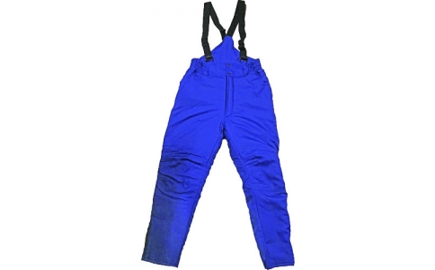 （株）サンエス  BO8005-4-4L  サンエス　冷凍倉庫用防寒パンツ　ブルー色　４Ｌサイズ