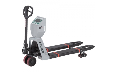 トラスコ中山（株）  THP-10SC-B  ＴＲＵＳＣＯ　ハンドパレットトラック　バッテリー式スケール付