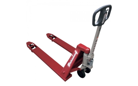 （株）スギヤス  BM11C-L65  ビシャモン　ハンドパレット　低床式　均等荷重１１００ｋｇ　フォーク長さ１０７０ｍｍ