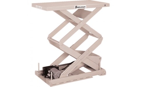 （株）スギヤス  2X050510AF  ビシャモン　テーブルリフト　ちびちゃんシリーズ　フットスイッチ　均等荷重５００ｋｇ　揚程１１７０ｍｍ