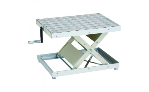 トラスコ中山（株）  LH-35A  ＴＲＵＳＣＯ　ローハイシステム　リフター　スクリュー式　アルミ　４００Ｘ５５０