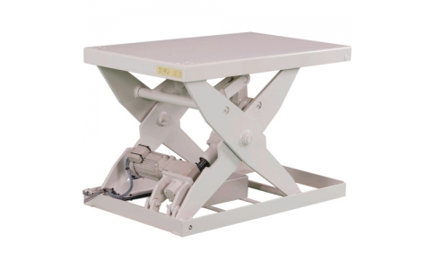 （株）スギヤス  XS120810B  ビシャモン　電動式リフト　１．２ＴＯＮ　均等荷重１２００ｋｇ　ストローク４５０ｍｍ