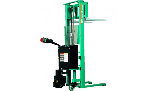 （株）スギヤス  ST50A  ビシャモン　トラバーリフト（バッテリー上昇走行式）