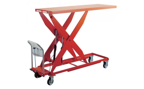 トラスコ中山（株）  HLF-E500L-16  ＴＲＵＳＣＯ　ハンドリフター　５００ｋｇ　６００Ｘ１６００　早送り付