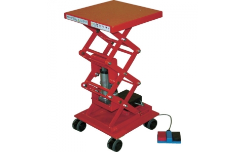 トラスコ中山（株）  HDC-W1055-C  ＴＲＵＳＣＯ　テーブルリフト　電動Ｂねじ　５００Ｘ５００　車輪付